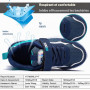 Chaussures de Sport Garçon Enfants Basket Léger Chaussure Athlétiques Sneakers Fille de Course Mode Respirant en Salle Compétiti