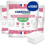 CARRYBOO - 1080 Coton Pads Bébé 100% Bio - Ultra Doux pour Peaux Sensibles | Coton Bio Hypoallergénique - Change & Toilette - Fo