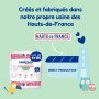 CARRYBOO - 1080 Coton Pads Bébé 100% Bio - Ultra Doux pour Peaux Sensibles | Coton Bio Hypoallergénique - Change & Toilette - Fo