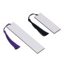 Lot de 30 Marque-pages Vierges par Sublimation, Marque-pages Double Face en MDF avec Pompons Colorés, étiquettes pour Lecteurs, 