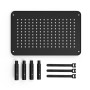GRIFEMA GB1051 Rehausseur Écran PC Bureau, Hauteur Réglable | Élévateur Écran PC 3 Hauteurs, pour Moniteur, Ordinateur Portable 
