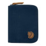 Fjallraven Portefeuille Zip Wallet Unisexe Adulte en Polyester Marron avec Fermeture Éclair et 2 Poches pour Loisirs et Sport