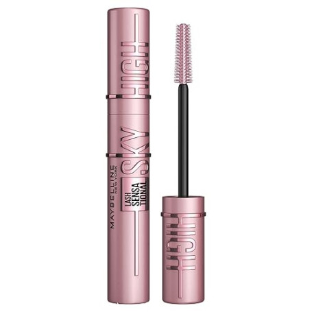 Maybelline New York Sky High Mascara Volume Intense Very Black 7,2ml | Extraits bambou et fibres, Brosse flexible capture chaque