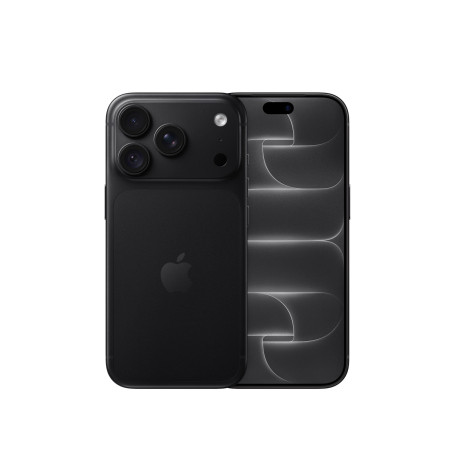 Apple iPhone 18 Pro 512 Go - Noir | Écran Super Retina XDR 6,3 pouces ProMotion, Autonomie d’une journée, Caméra principale 48 M
