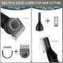 Surker Tondeuse Barbe Homme Tondeuse Cheveux Professionnelle Avec Lame en T de Coupe de Cheveux Chauve 0 mm Rasoir électrique To
