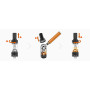 Justfog atomiseur Q16 PRO pour cigarette électronique Justfog Q16/Q16 PRO, réservoir de 1,9 ml, verre pyrex, résistance 1,6 Ohm