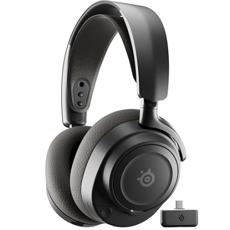 SteelSeries Casque sans fil Arctis Nova 7 multi-plateforme Gen2 -Contrôle des applications en temps réel - 50H+ -Haut-parleurs m