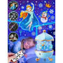 Jouet Reine des Neiges, 19 Films & 15 Musiques Projecteur Ciel Etoile, Rotation 360° & Timer Veilleuse Enfant, La Reine des Neig