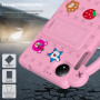A-BEAUTY Coque pour Xiaomi Redmi Pad SE 8,7" 4G 2024, Rose | Housse de Protection Antichoc avec [Bandoulière] [Poignée et Suppor