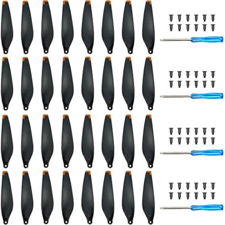 Craznick Hélices pour DJI Lito 1/X 1/Mini 3 pales d'hélice de Rechange Faible Bruit Ailes pour Drone DJI Mini 3/Lito Accessoires
