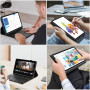 JADEMALL Coque Clavier pour Lenovo Tab Plus 11.5" 2024, AZERTY Français Clavier Magnétique Bluetooth sans Fil pour Lenovo Tab Pl