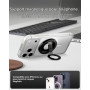 Spigen O-Mag MagFit+ Anneau MagSafe [Double Charnière] Support Anneau | Aimant Double Face pour iPhone Duo 18 Pro Max 17 16 15 1