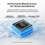 BIRDCLAW P11 Pro Tablette 11 Pouces, Gemini AI Tablette Android 16, 48Go RAM+128Go ROM/2To, 8800 mAh/18W, Octa-Core T7250, 120Hz