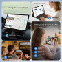 FLYCOAY Android 16 Tablette 13 Pouces, 36Go+512Go/TF 2TB, Octa-Core ave 2944 * 1840 FHD, Dual SIM 4G LTE/5G WiFi, 11580mAh, 4-Sp