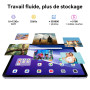 Blackview Link 8 Tablette 13 Pouces, Android Tablette avec Clavier & Stylet | 18Go RAM+256Go ROM, 8400mAh, Gemini AI MediaTek G1