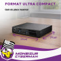 PC Ultra Mini – Intel Core i3 | Windows 11 Pro | SSD 250Go | RAM 8Go | Wi-FI | Écran 22’’ + Clavier & Souris | Ordinateur de Bur