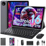 11 Pouces Tactile Android 16 Tablette avec Gemini AI|T7250 Octa-Core| 32Go RAM+256Go ROM(TF 2To)| 16MP+8MP|1920x1200 IPS HD Disp