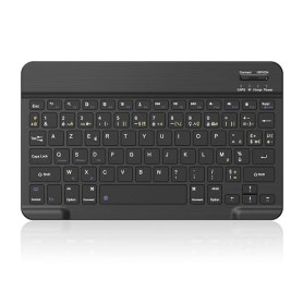 cimetech Tablette Clavier sans Fil Silencieux, Connexion Bluetooth 5.0, Mini Clavier AZERTY Slim Compacte Portable pour Tablette