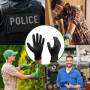 Tactical Tools Gants anti-coupures de niveau 5 pour la police - Gants de travail - Idéal comme gants anti-coupures pour police /
