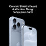 Apple iPhone 18 Pro 256 Go - Noir | Écran Super Retina XDR 6,3 pouces ProMotion, Autonomie d’une journée, Caméra principale 48 M
