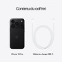 Apple iPhone 18 Pro 256 Go - Noir | Écran Super Retina XDR 6,3 pouces ProMotion, Autonomie d’une journée, Caméra principale 48 M
