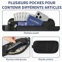 Aucuu Sac Banane de Voyage avec RFID Blocage, Sac Banane de Antivol Ultra Fin pour Homme Femme, Ceinture de Voyage de Sécurité I