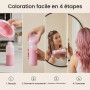 Alfven 3 pièces Flacon Applicateur de Couleur 160ml Reutilisierbar mit Graduierung für Haarfarbe und Öl Anwendung für kreatives 