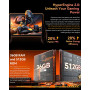 Blackview Active 10 Pro | 10,95" 90Hz | 36Go RAM + 512Go (2To) | Noir | Rugged Tablet 5G | FHD+ | Android 14 | 30000mAh | 108MP 