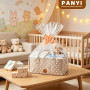 Rangement Couches Bebe Organisateur Couches Bébé Panier Bebe Rangement | Organisateur de couche Peut Contenir des Biberons Des C