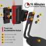 Sound Bass Support mural ERA100 orientable, noir, 1 pc | Compatible Sonos ERA100 & ERA 100 SL | Installation facile | Kit de mon