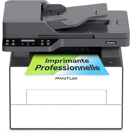 PANTUM BM4249ADW Imprimante Laser Multifonction Scanner photocopieur avec ADF, Noir et Blanc, Impression Recto-Verso Automatique