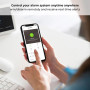 XNY Alarme Maison sans Fil Intelligent WiFi avec Caméra Surveillance Extérieure et Caméra Surveillance Intérieure, Système Alarm