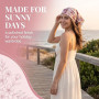 Lot de 5 Bandana Cheveux Femme en Satin - Foulard Cheveux Femme Triangulaire Style Bohème - Bandeau Cheveux Femme pour Accessoir