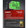 KAIWEETS Localisateur de Disjoncteurs avec Écran LCD 2,2", Testeur de Prise avec Test RCD, Détection de Tension NCV et Lampe Tor