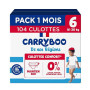 Carryboo - 104 Culottes Taille 6 (16-30kg) - Saines et Ultra Absorbantes | Maintien 360° - Facile à enfiler - Fabriquées en Fran