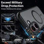FDHYFGDY Coque pour Xiaomi Poco X8 Pro Magnétique Coque Protection, Case Rigide en PC Ultra-Mince et Résistante aux Rayures + Si