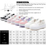 ANEFUN Chaussures de skate à roulettes pour enfants, garçons et filles, baskets avec roues détachables, chaussures de sport