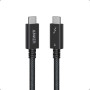 Anker Prime Câble Thunderbolt 4 USB C vers USB C | Charge 240W, Transfert de Données 40 Gbit/S, Compatible Écrans 8K/4K, MacBook