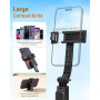GRIFEMA Perche à Selfie Trépied Smartphone 107 cm, Télécommande Amovible | Support Rotatif 360°, Trépied Téléphone pour iPhone &