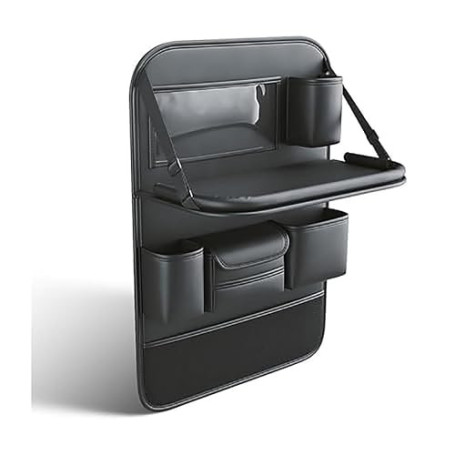 HJKJNBF Organisateur voiture pour Hyundai Kona 2 N-Line 2023-2026 | Rangement multi poches accès rapide fixation stable grande c