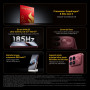 POCO F9 Ultra, Smartphone 16+512 Go, Noir, Batterie 8050 mAh, Charge 100 W | Snapdragon® 8 Elite Gen 5, VisionBoost D8, écran AM