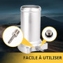 Hugwish Kit Suppression Vanne Egr 1.9 Tdi 130/160 CV Diesel | Tuyau De Rechange Pour Valve Egr, Kit Valve Replacement Pipe Alumi