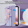 FINTIE Coque pour iPad Mini 7 2024 (A17 Pro) 8.3 Pouces/iPad Mini 6 2021 | [Rangement de Pencil] Etui Arrière Transparent Clair 