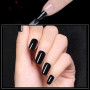Vishine 15ml Base Coat & Top Coat Lot Vernis de Base et Finition Vernis à ongles Gel Semi-permanent Manucure Kit 2 Pcs