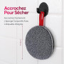 CAVEEM Éponge Exfoliante Corps, Scrubber Douche Corps, Lot de 2, Rond | Exfoliation Double Texture, Scrub Corps et Bain, Exfolia