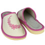 APREGGIO Chaussons Femme Cuir – Pantoufles Fait Main Confort – 36–41