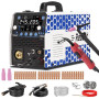 Reboot Poste à souder 205A 8-en-1 IGBT – MIG/MAG/MMA/TIG/ALU/Point | Gaz/sans gaz, Bobine dispo. Acier/Inox/Alu/Cuivre. TIG-Bren
