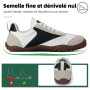 SAGUARO Unisex Barefoot Shoes Chaussures Minimalistes Knit Sneaker Pieds Nus Respirantes Antidérapant