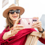 LeYi pour Coque Telephone Samsung Galaxy A26 5G avec 2 Verre Trempé Rose | Silicone Forme de Coeur d'amour Housse Étui de Protec