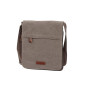 Pochette Katana Portée Travers en Toile Garni Cuir De Vachette 6568